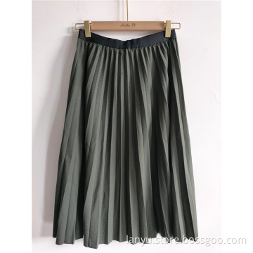 Frauen Faltenrock mit loser Taille